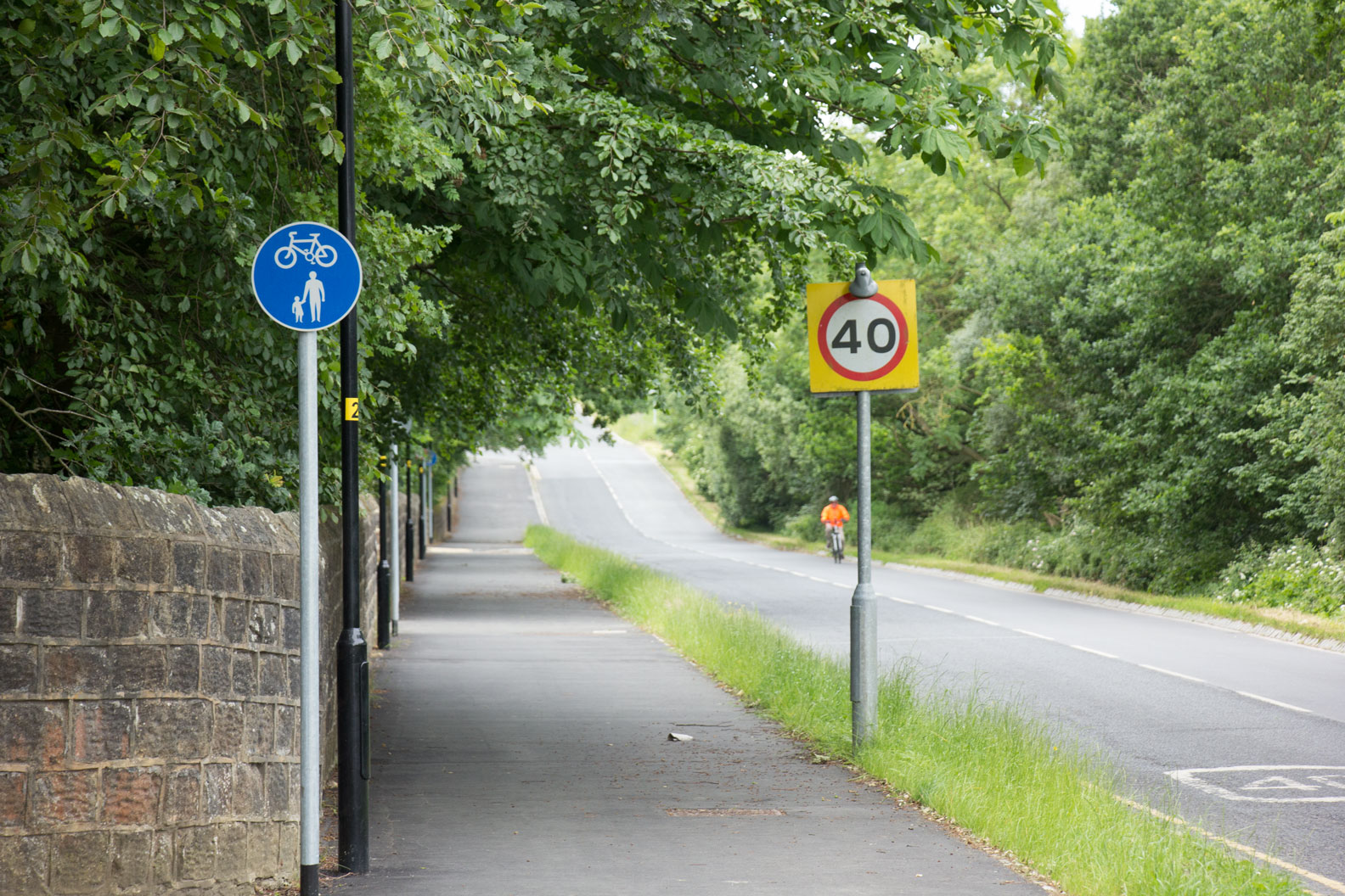 Electric bike and rider, Beckwith Head Road