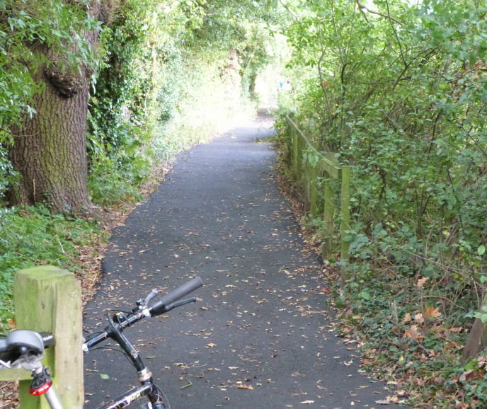 Beryl Burton cycleway near Bilton Hall