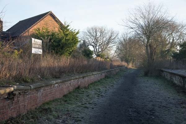 Platforms of the old Bubwith Station