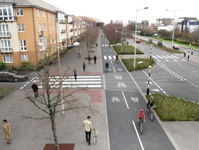 Cardiff cycle infrastructure