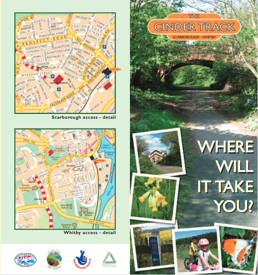 Cinder Track leaflet