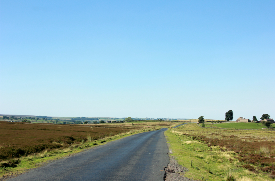 Road across Dallow Moor