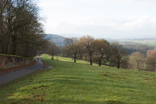 Hill up to Harewood Hill up to Harewood