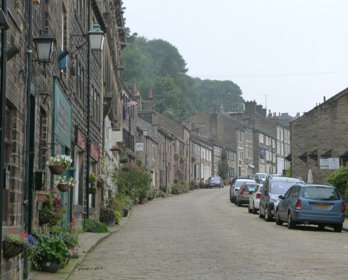 Cobbles of Main St, Haworth