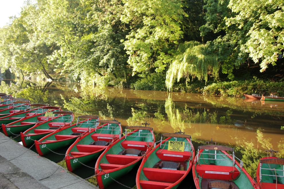 Blenkhorn's boat hire, Knaresborough