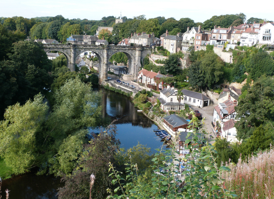 Knaresborough from the castle