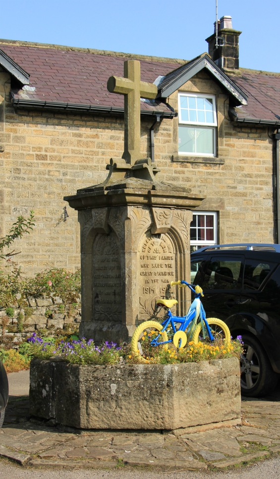 Tour de Yorkshire bike decoration, Lofthouse