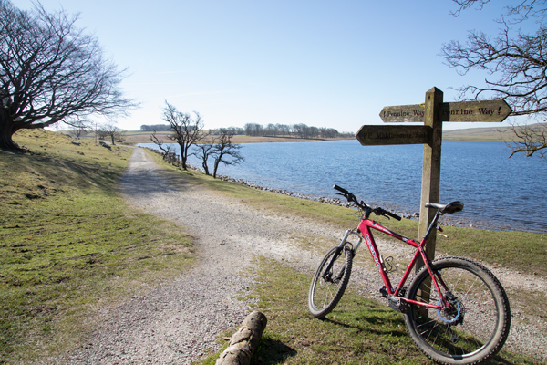Mountain biking around Malham Tarn