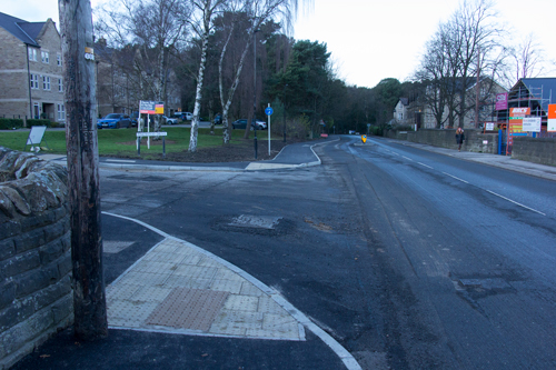 Miller Homes 'cycleway' at Pinewoods Drive