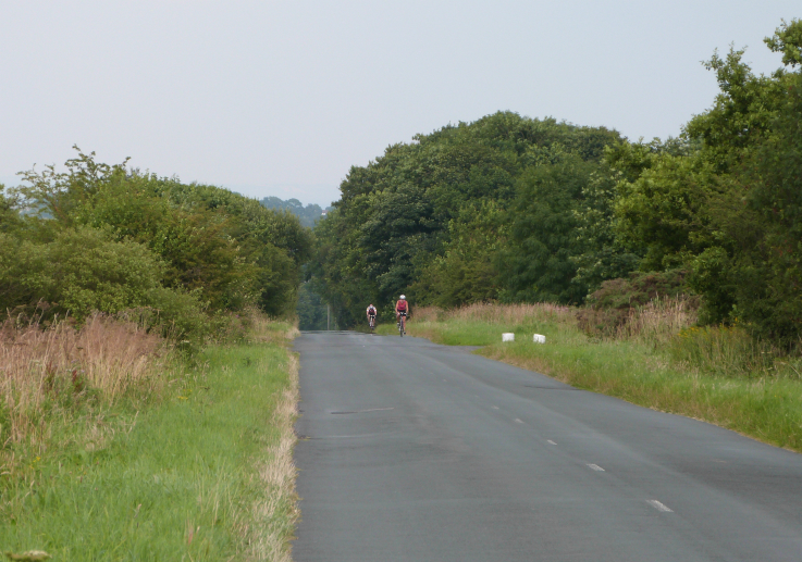 Cyclists on Norwood Lane