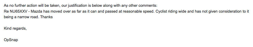 NU65XXV Police excuses for NFA