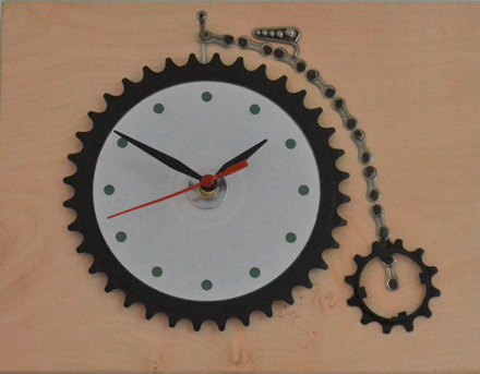 Penny Farthing Clock Penny Farthing clock