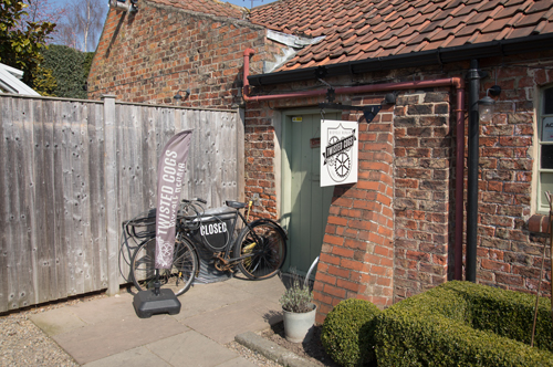 Twisted Cogs cycle repair workshop, Bishopthorpe