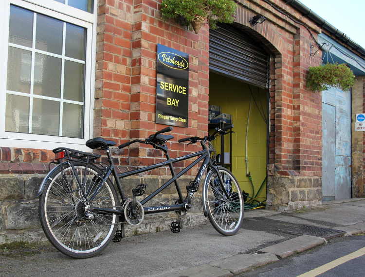 Tandems for hire at Veloheads, Starbeck Tandems for hire at Veloheads, Starbeck