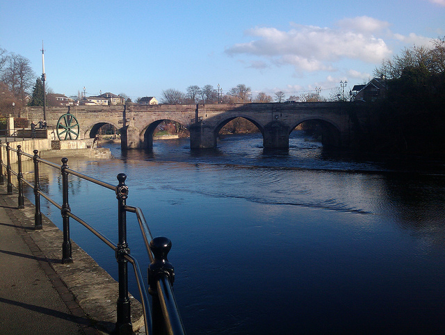Wetherby Bridge over the Wharfe