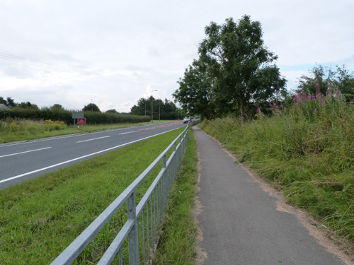 A19 path before Riccall