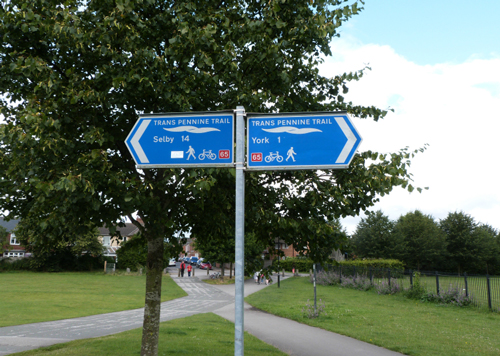 Cycle signs in York