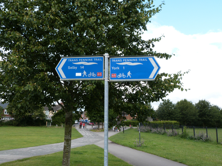 York to Selby cycle route