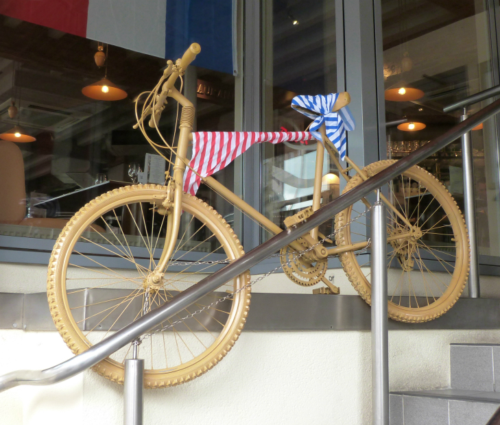 101 Bicyclettes Harrogate, le Bistrot Pierre