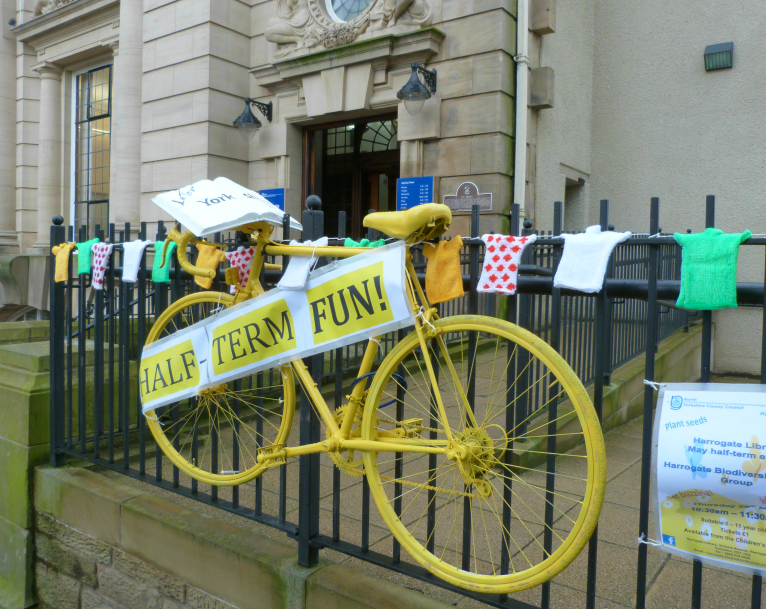 101 Bicyclettes, Harrogate Library