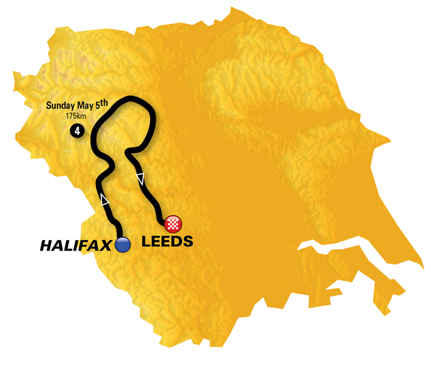 Map of Stage 4 TDY 2019