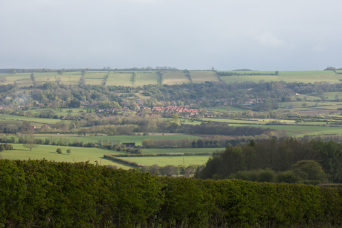 View towards Ampleforth