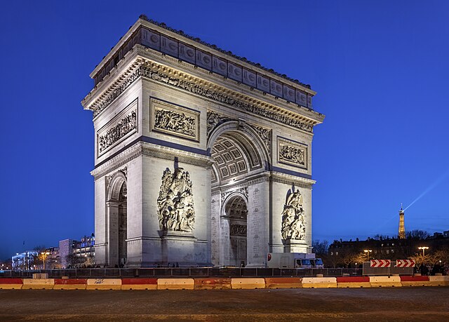 Arc de Triomphe, Etoile, Paris