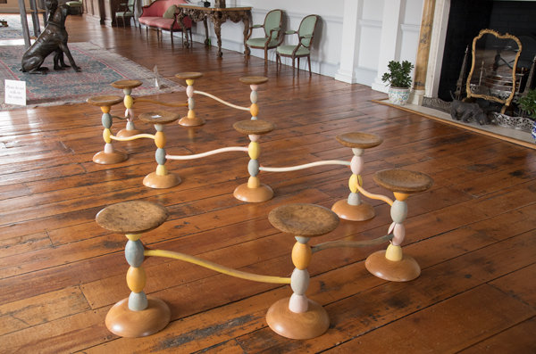 Makepeace stools, Burton Agnes