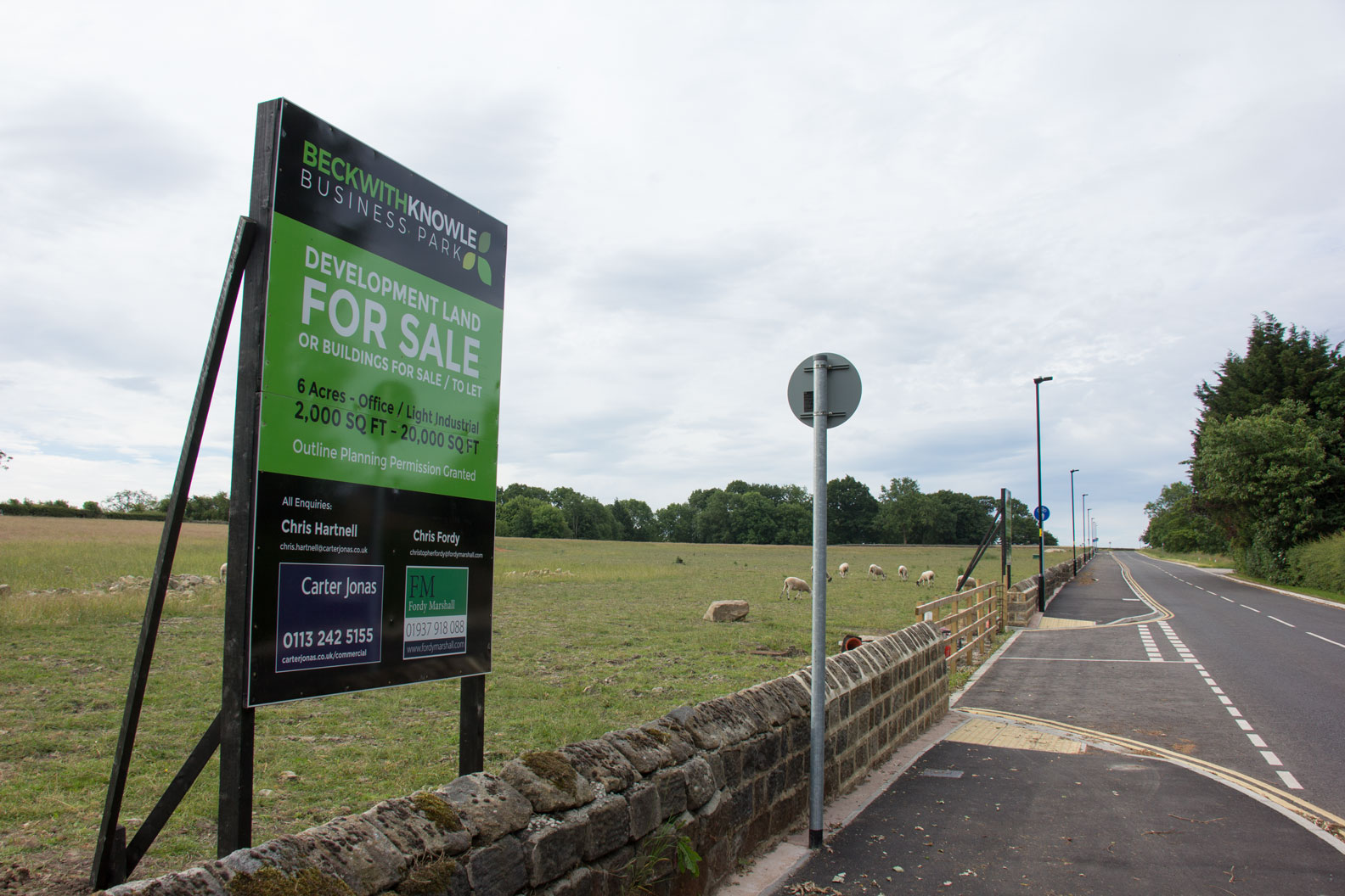 Beckwith Head Road cycle route, Harrogate