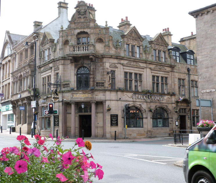Black Horse, Otley town centre Black Horse, Otley town centre