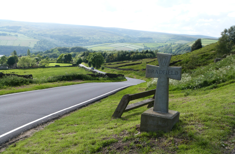Cote de Bradfield Tour de France climb