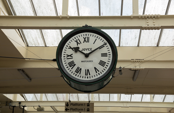 The clock at Carnforth Station