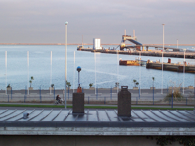 Cherbourg ferry terminal