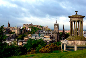 View of Edinburgh from Calton Hill