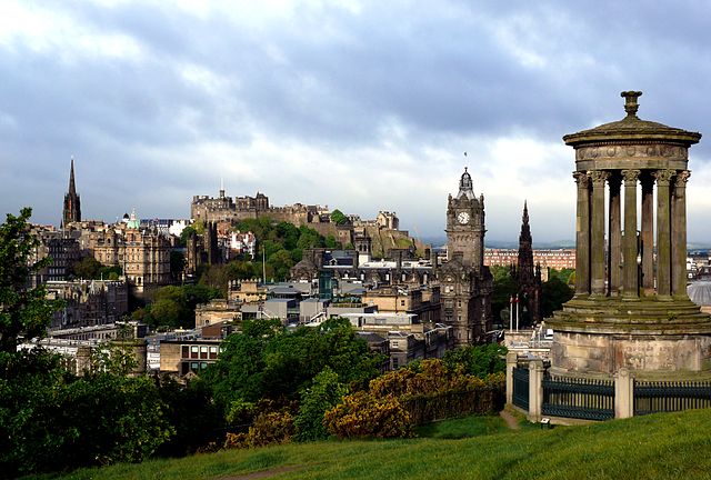 View of Edinburgh from Calton Hill