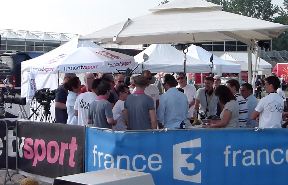 France TV TDF outside broadcast