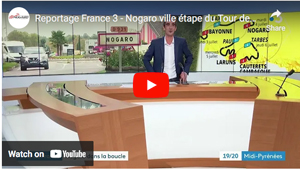 France 3 reportage on the TDF in Nogaro