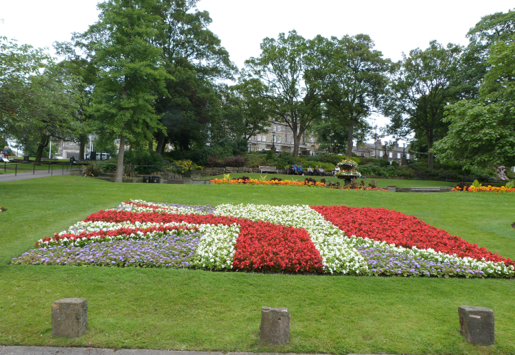 Floral flag, Harrogate