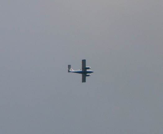 Plane above Harrogate