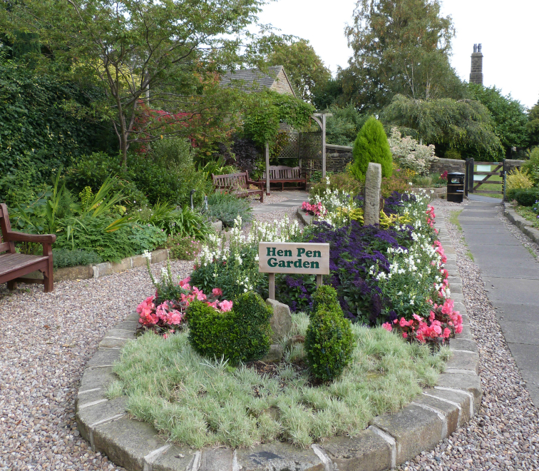 Hen Pen garden, Addingham Hen Pen garden, Addingham