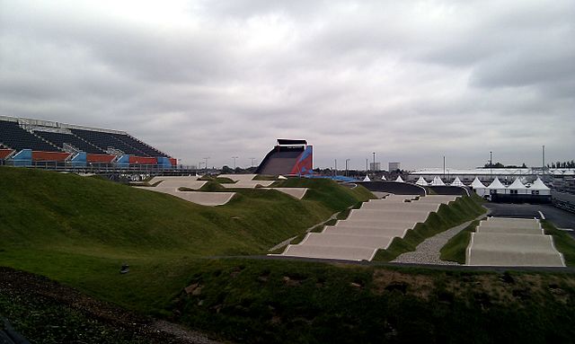 BMX track at the Lee Valley VeloPark