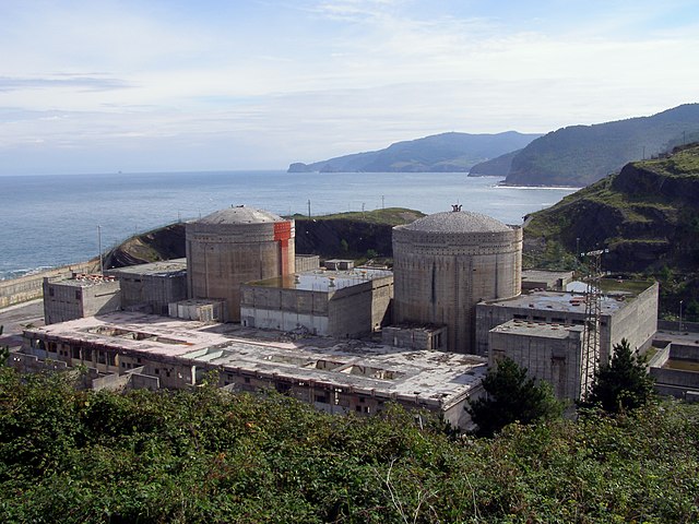 Nuclear power plant at Lemoniz