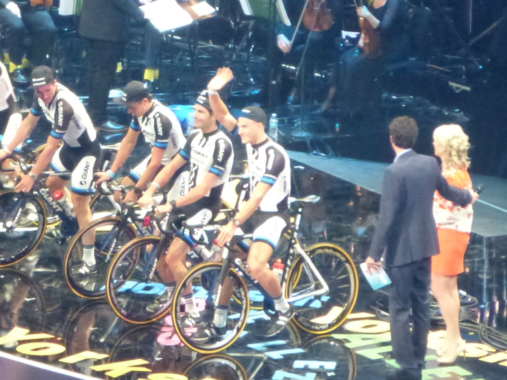 Marcel Kittel at the Team Presentation Marcel Kittel at the Team Presentation