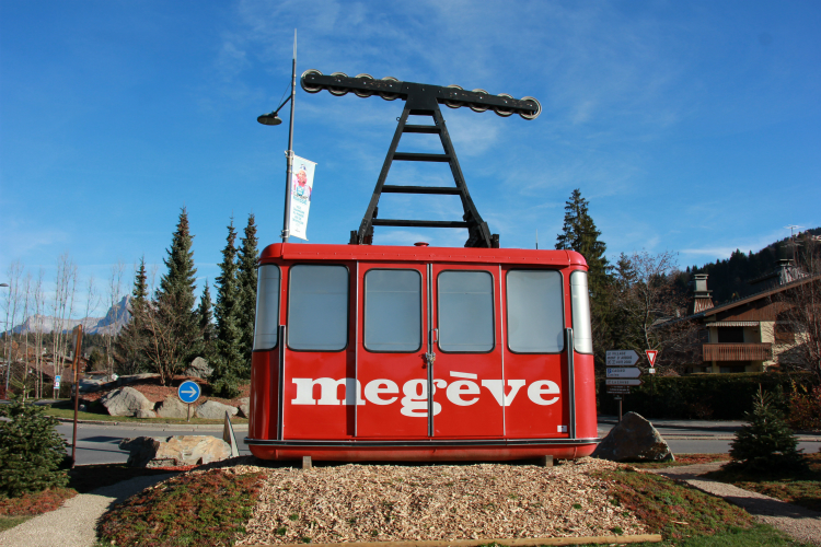 Megève télécabine