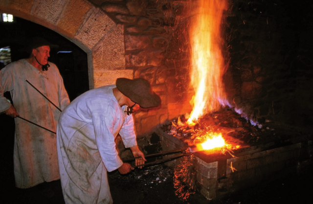 Iron foundry at Mirandaola