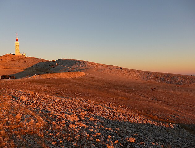 Désert de pierre, summit of Mont Ventoux