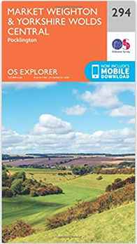 Market Weighton and Yorkshire Wolds map