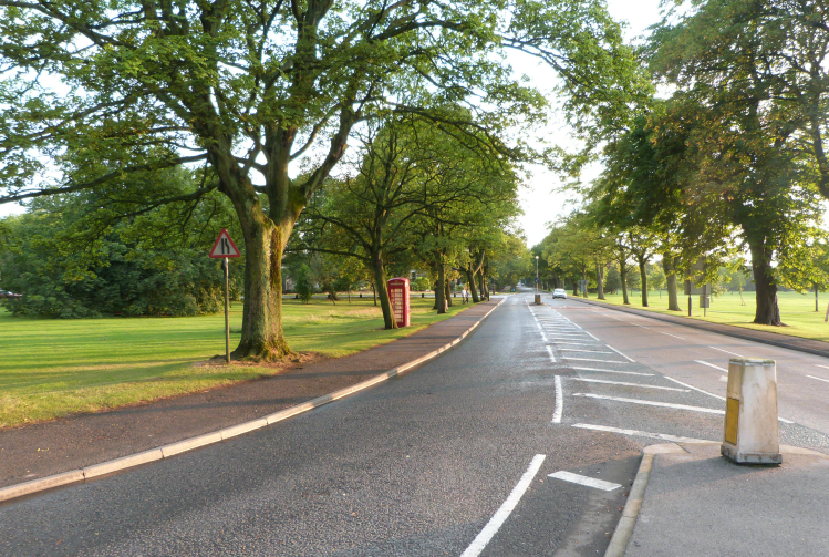 Otley Rd near Prince of Wales roundabout