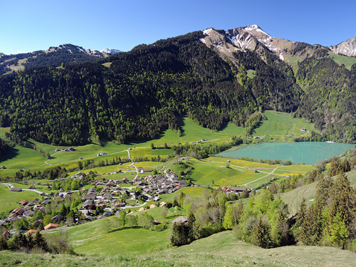 Rossiniere and Lac du Vernex