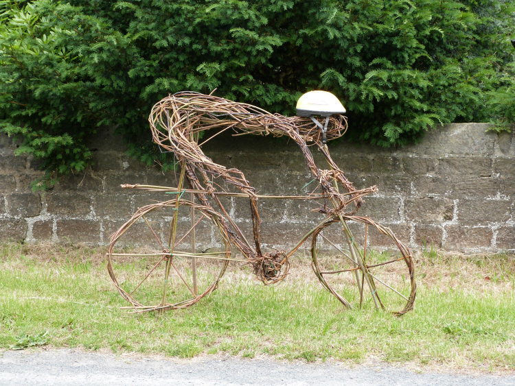 Willow rider in Sawley
